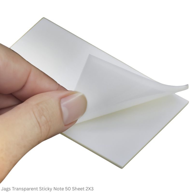 Jags Transparent Sticky notes Colors Transparent Size 2x3 Inch