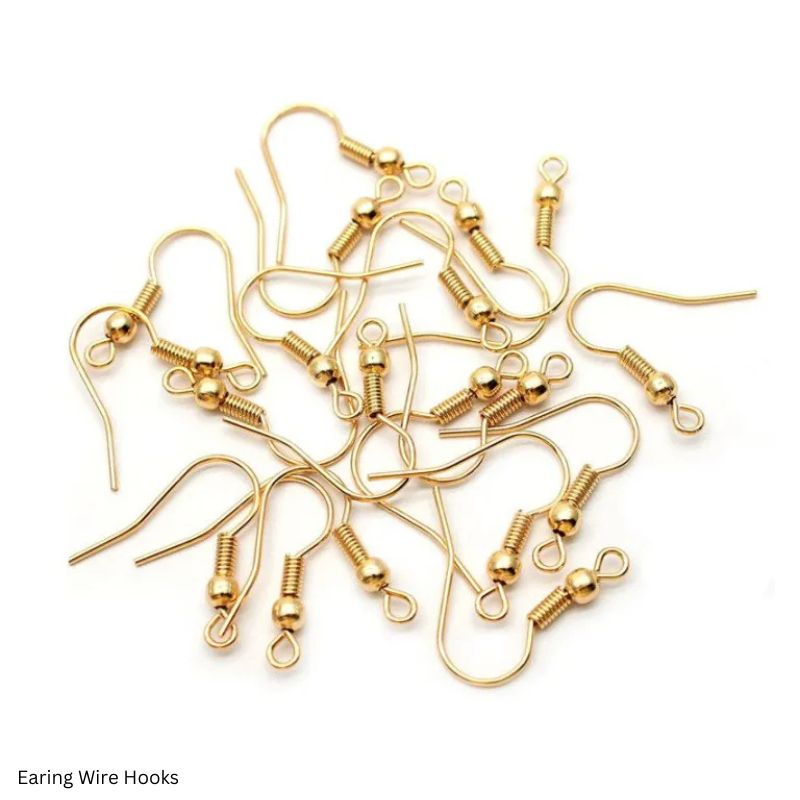 JAGS Earring Wire Hooks for Jewellery Making – Gold, Silver and Bronze