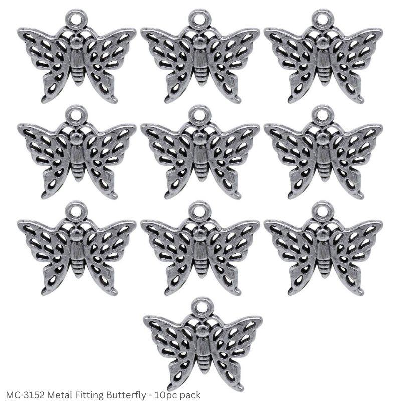 Jags Metal Charms Assorted – Decorative Metal Charms for Resin Art, Jewellery Making & DIY Crafts