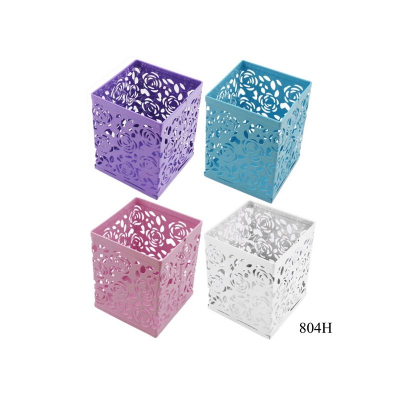 Pen Stand Jags Metal in assorted colours