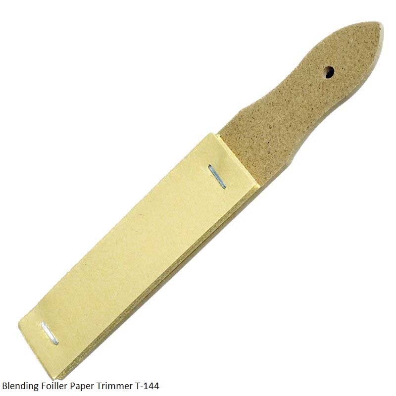 Jags T-144 Blending Foiler Paper Trimmer – Sandpaper Pencil Pointer for Sketching & Art Tools