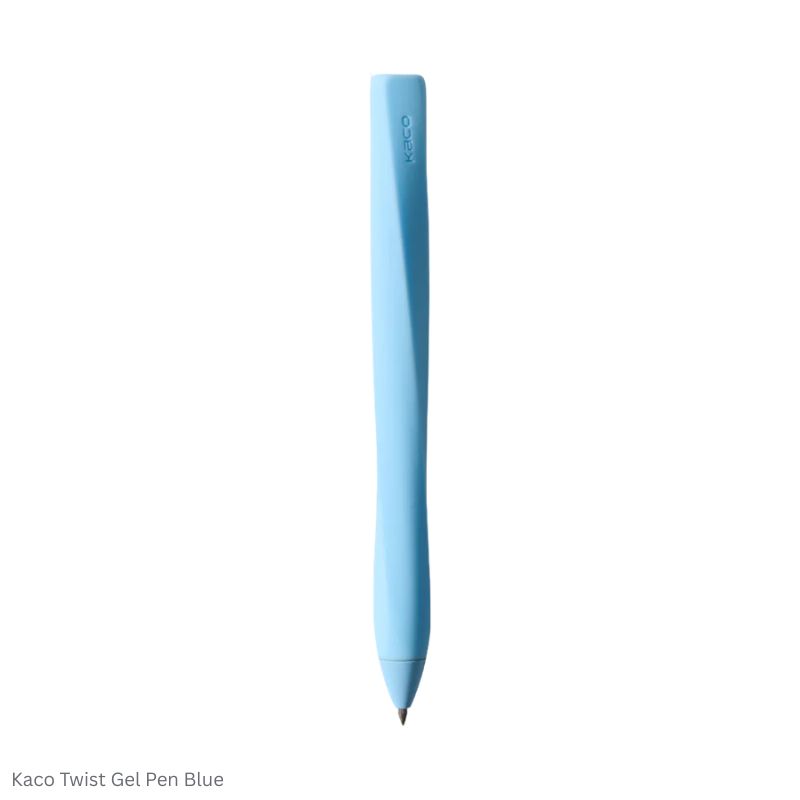 Kaco Twist Gel Pen 0.5mm Black Ink - Assorted Body Colors