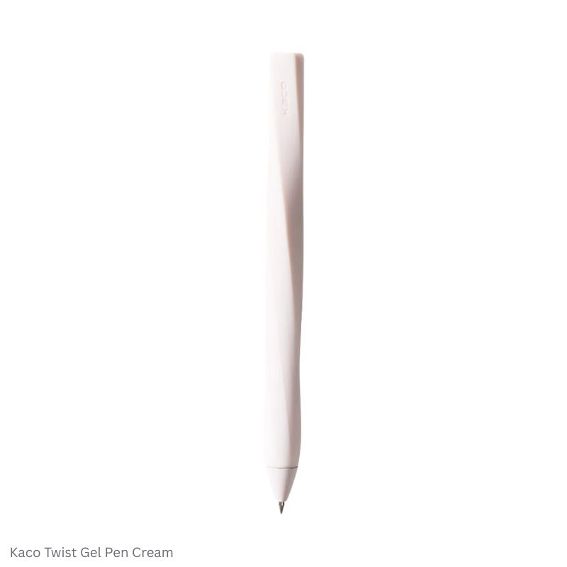 Kaco Twist Gel Pen 0.5mm Black Ink - Assorted Body Colors