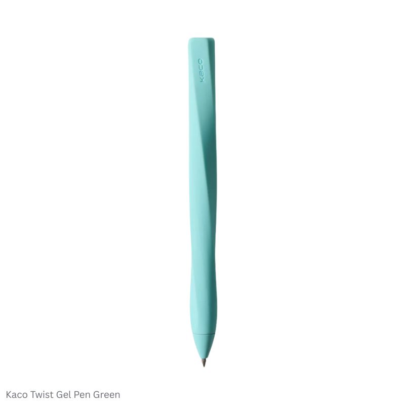 Kaco Twist Gel Pen 0.5mm Black Ink - Assorted Body Colors
