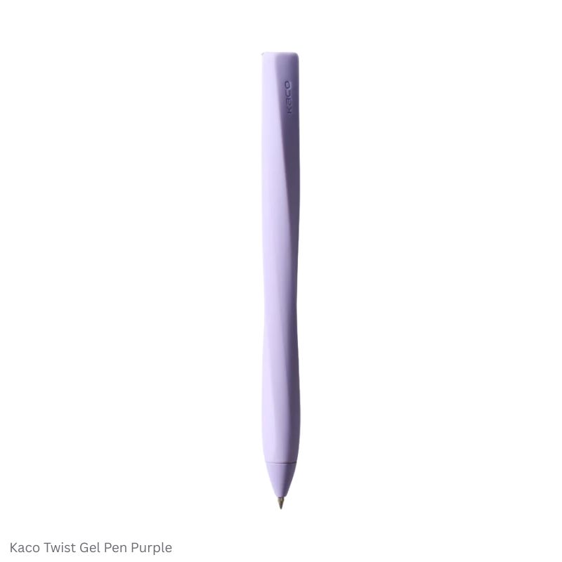 Kaco Twist Gel Pen 0.5mm Black Ink - Assorted Body Colors