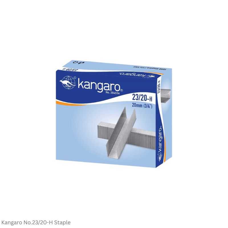 Kangaro Staples Assorted Size 1000 Staples per pack per size