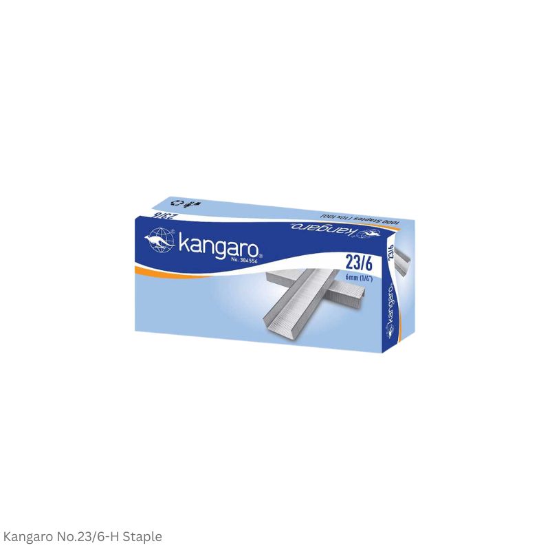 Kangaro Staples Assorted Size 1000 Staples per pack per size