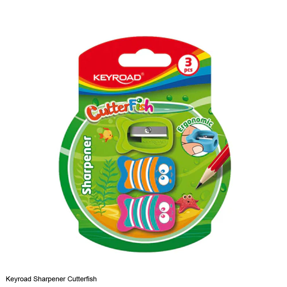 Keyroad Cutter Fish Sharpener Pack of 3