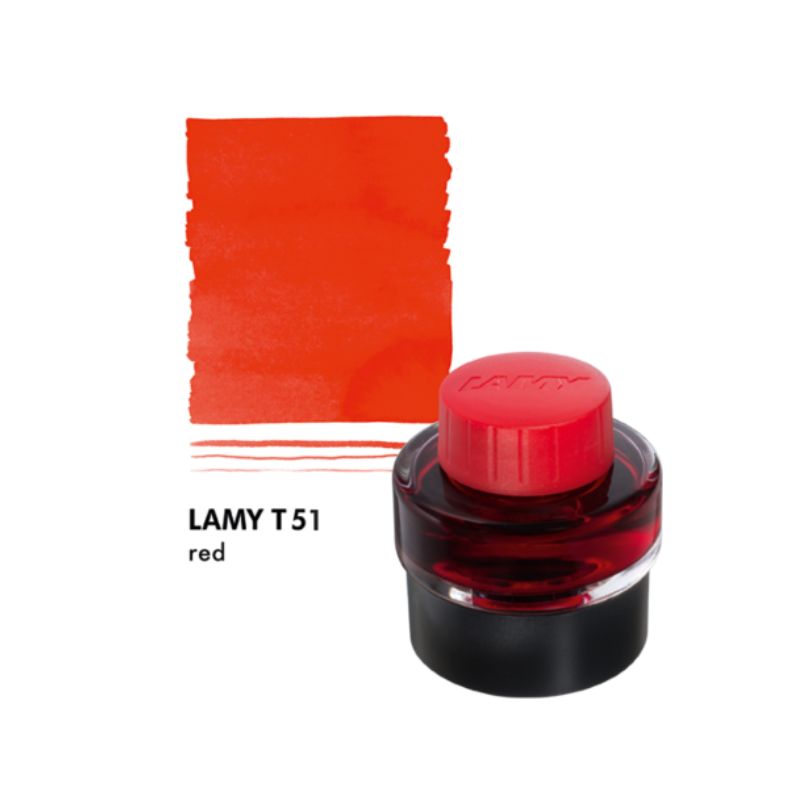 Lamy Fountain Pen Ink T51 30ml Black, Blue and Red