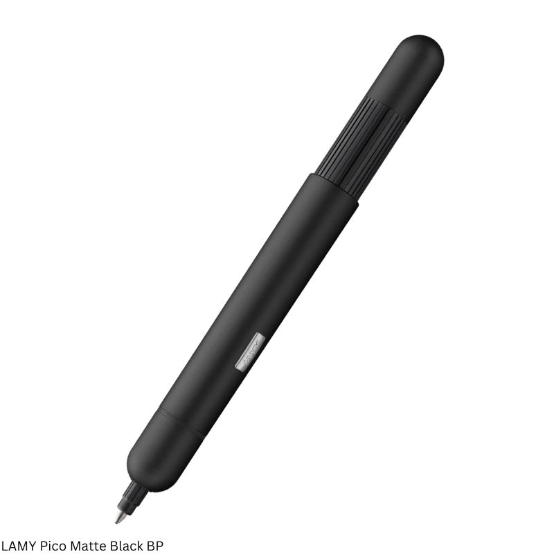 Lamy Pico Ballpoint Pen Matte Black Finish Black Ink