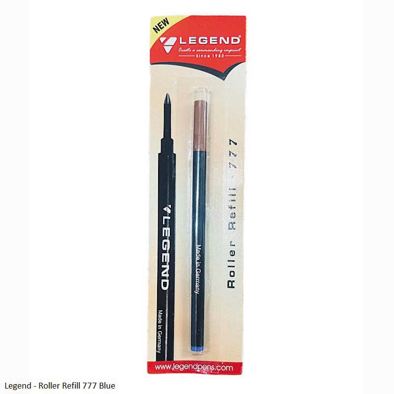 Legend 777 Roller Ball Pen 0.6mm Ceramic Ball with Non-Dry Capless Refill