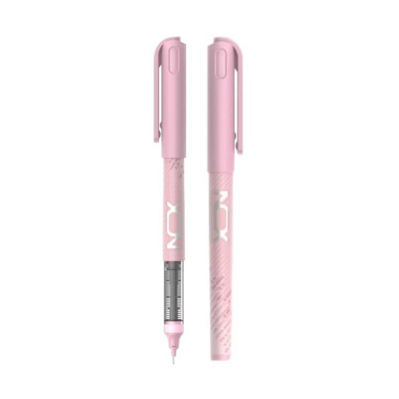 Luxor NOX Liquid ink Roller pen - 0.6mm Needle Tip - Quick Dry - Smooth Flow - available in Black, Blue, Green and Red Ink Colours