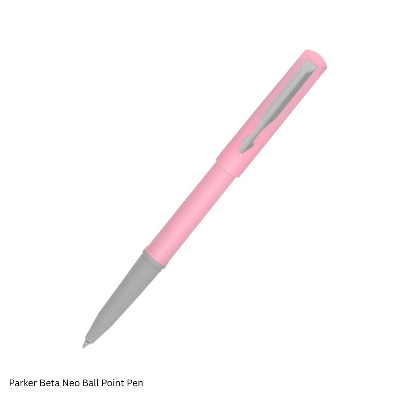 Parker Beta Neo Ball Point Pen with Coated Grey Clip