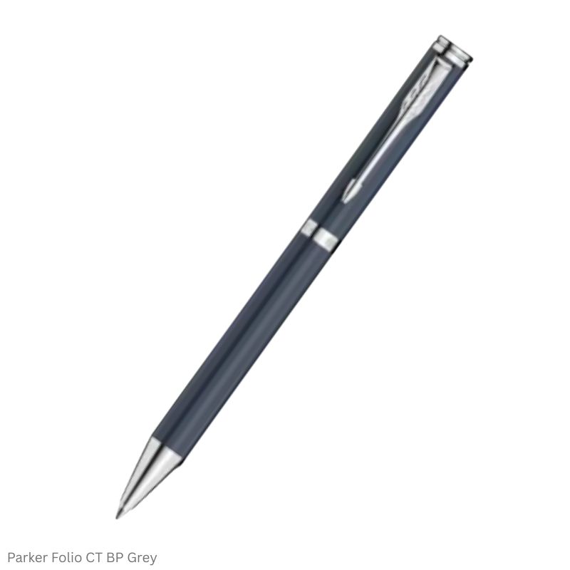 Parker Folio Chrome Trim Ball Pen in Assorted Body Colors