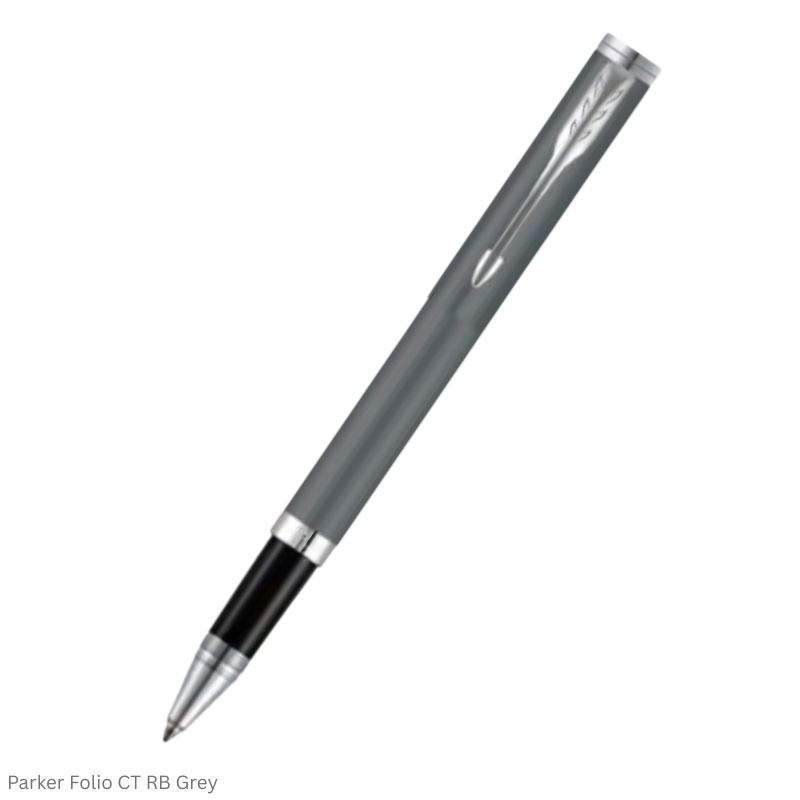 Parker Folio Chrome Trim Roller Ball Pen in Assorted Body Colors