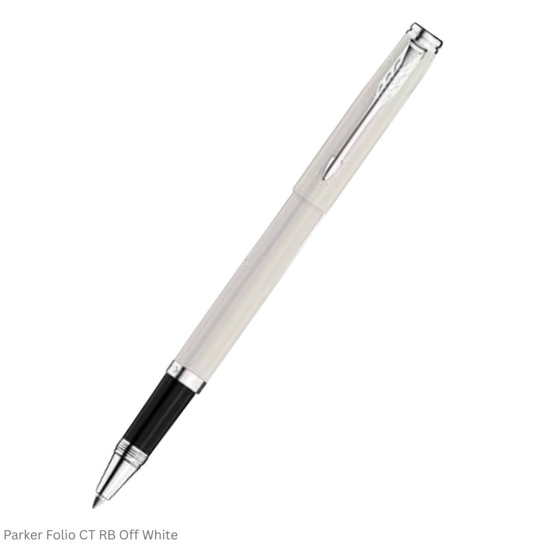 Parker Folio Chrome Trim Roller Ball Pen in Assorted Body Colors