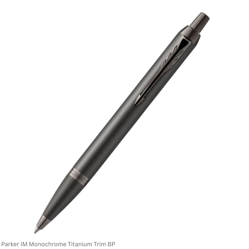 Parker IM Monochrome Titanium Trim Ballpoint Pen