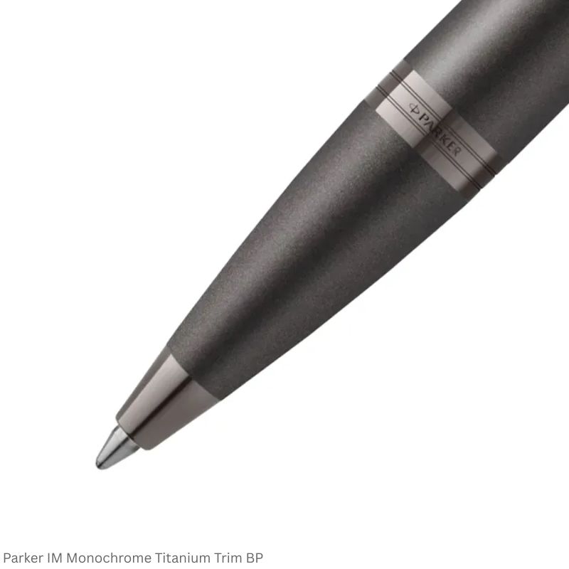 Parker IM Monochrome Titanium Trim Ballpoint Pen
