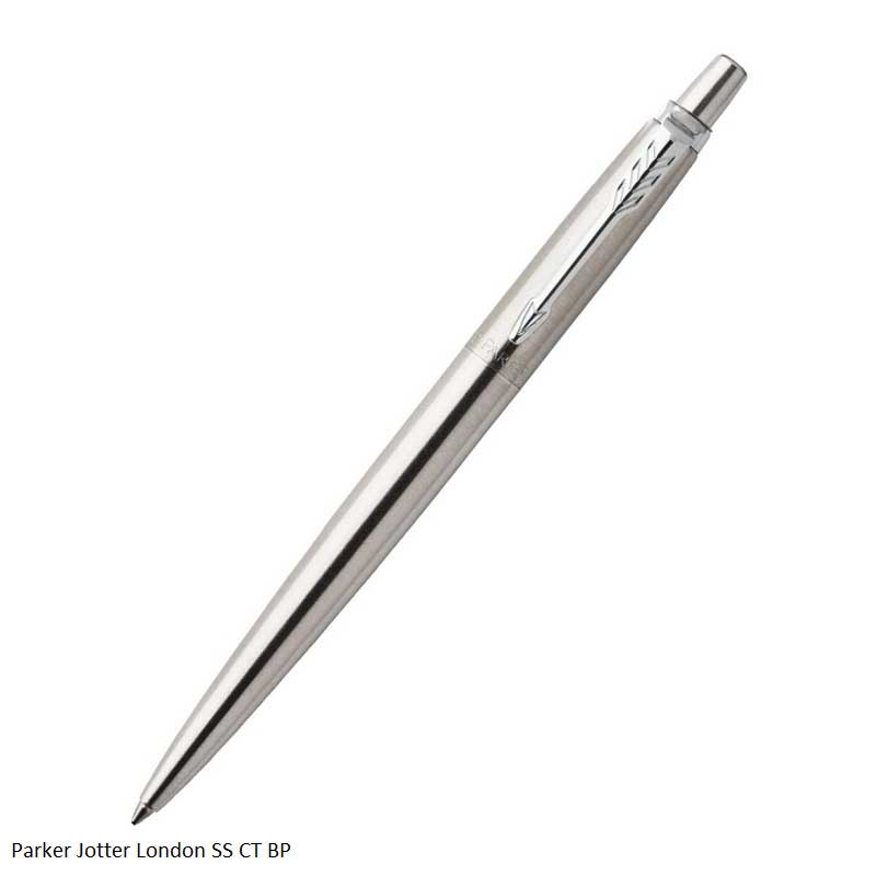 Parker Jotter Stainless Steel Ball Point Pen with Chrome Trims