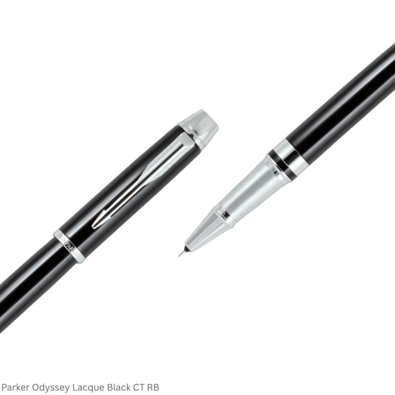Parker Odyssey Laque Black Chrome Trim Rollerball Pen