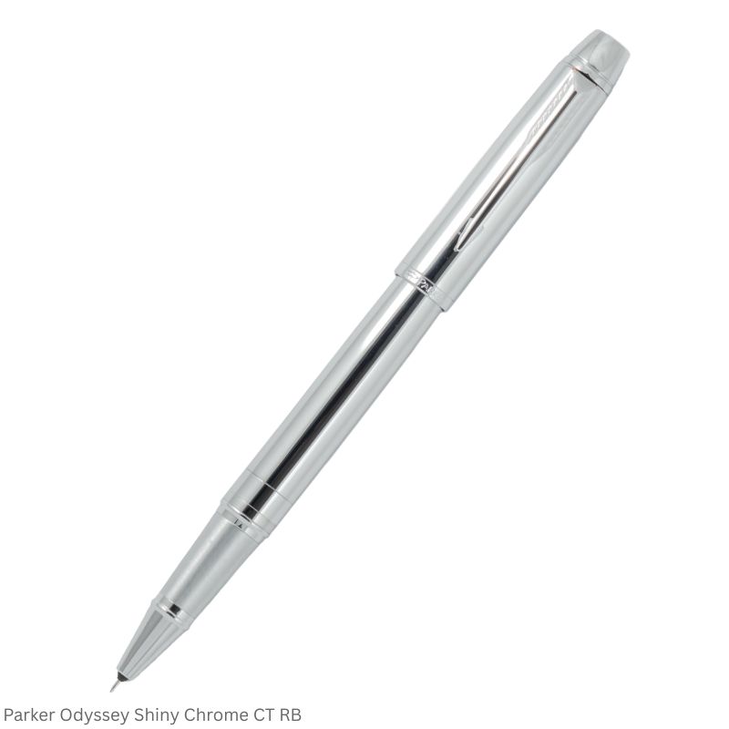 Parker Odyssey Shiny Chrome - Chrome Trim Rollerball Pen