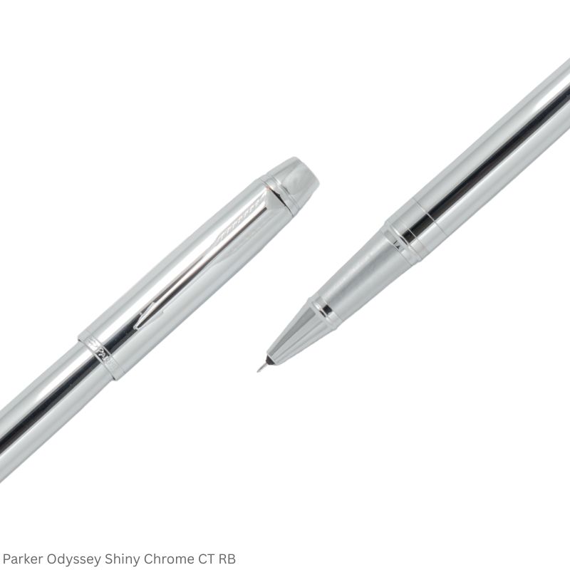 Parker Odyssey Shiny Chrome - Chrome Trim Rollerball Pen