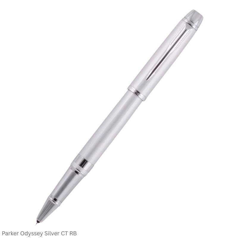 Parker Odyssey Silver Chrome Trim Rollerball Pen