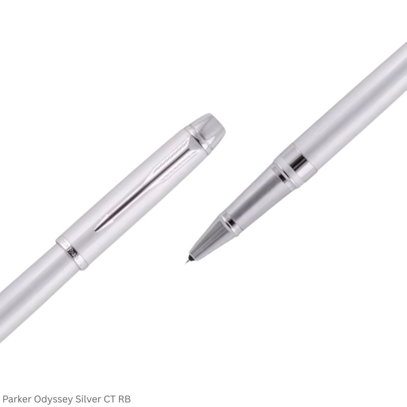 Parker Odyssey Silver Chrome Trim Rollerball Pen