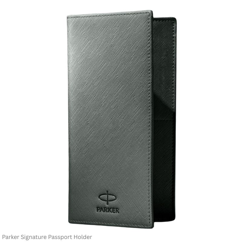 Parker Signature Premium Travel Passport Holder
