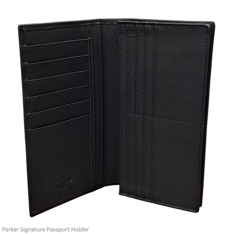 Parker Signature Premium Travel Passport Holder