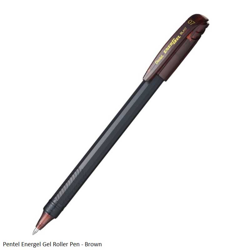 Pentel Energel BL417 Roller Ball Pen in Various Ink Colours