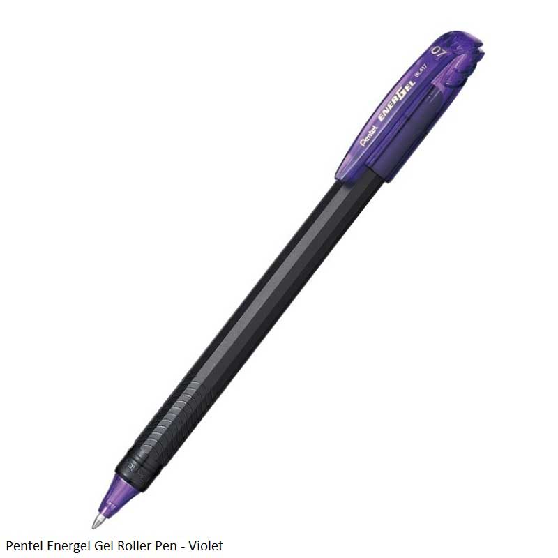Pentel Energel BL417 Roller Ball Pen in Various Ink Colours