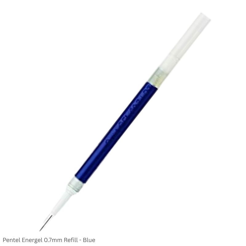 Pentel Energel 0.7mm Roller Ball Refill in Black, Blue, Green and Red Colors