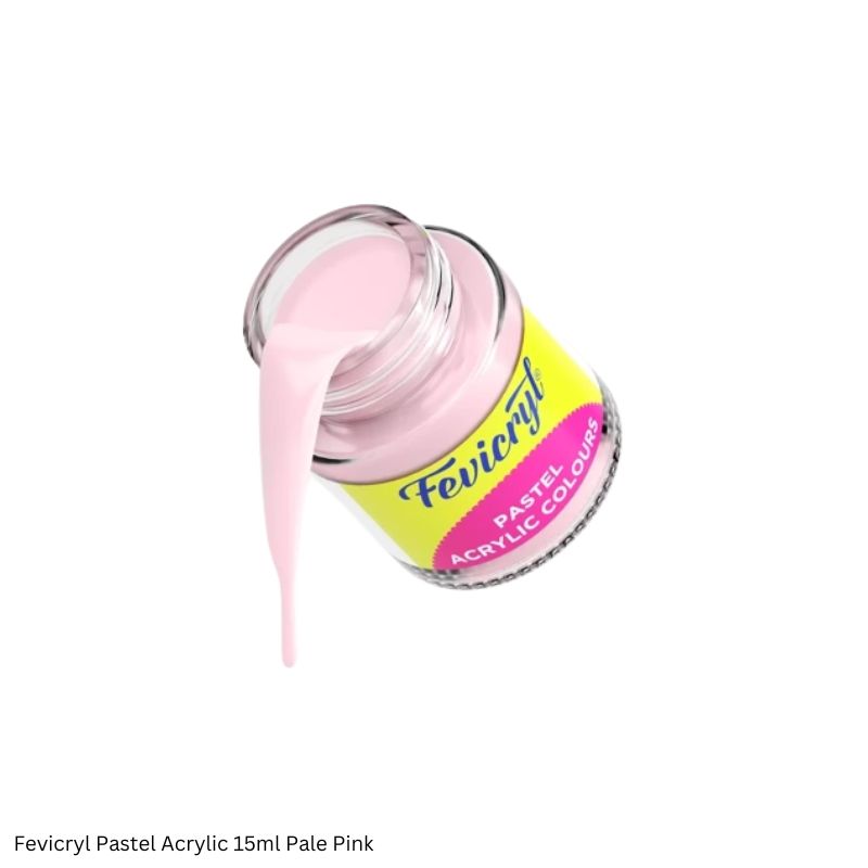 Pidilite Fevicryl Acrylic Pastel Colours in 15ml and 100ml bottles