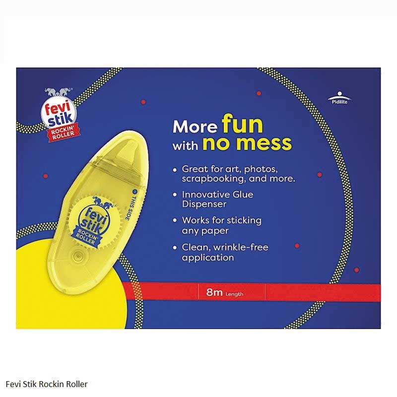 Fevi Stik Rockin Roller Glue Tape 8m x 6mm