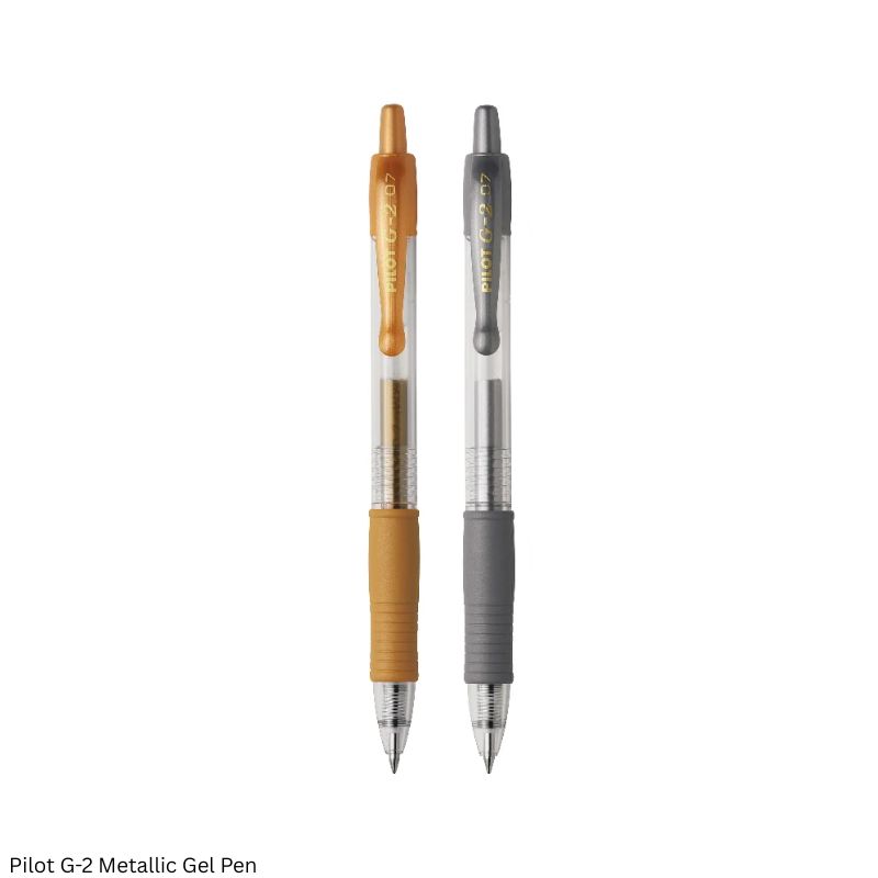 Pilot G2 Metallic Retractable Gel Pen – 0.7 mm