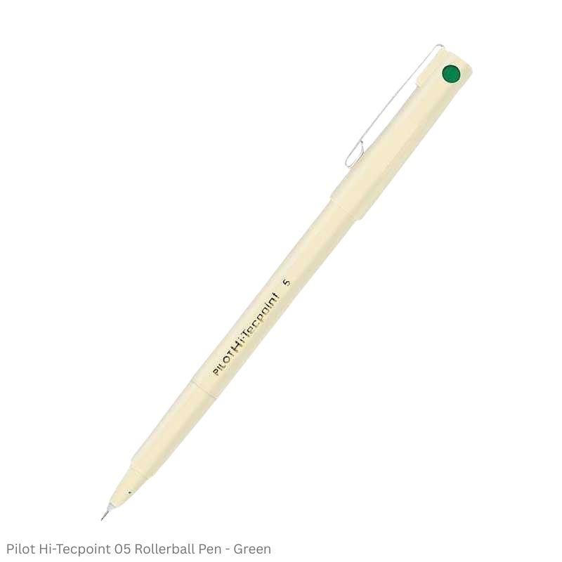 Pilot Hi-Tecpoint 05 Rollerball Pen in 4 different colors