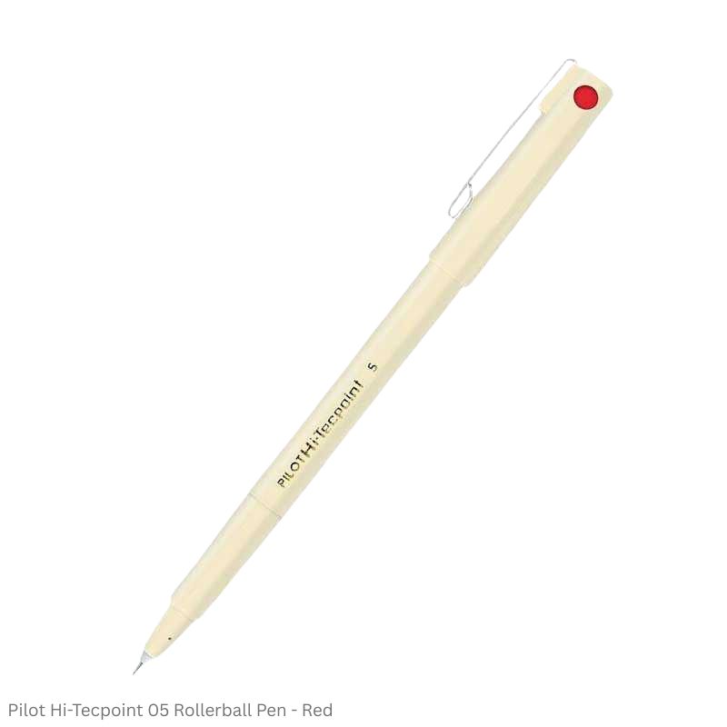 Pilot Hi-Tecpoint 05 Rollerball Pen in 4 different colors