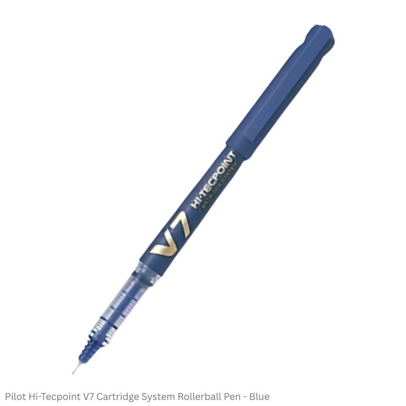 Pilot Hi-Tecpoint V7 Cartridge System Rollerball Pen in 4 different colors