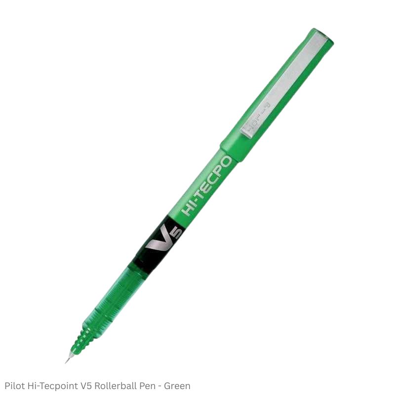 Pilot Hi-Tecpoint V5 Rollerball Pen in 4 different colors