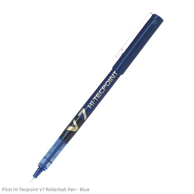 Pilot Hi-Tecpoint V7 Rollerball Pen in 4 different colors