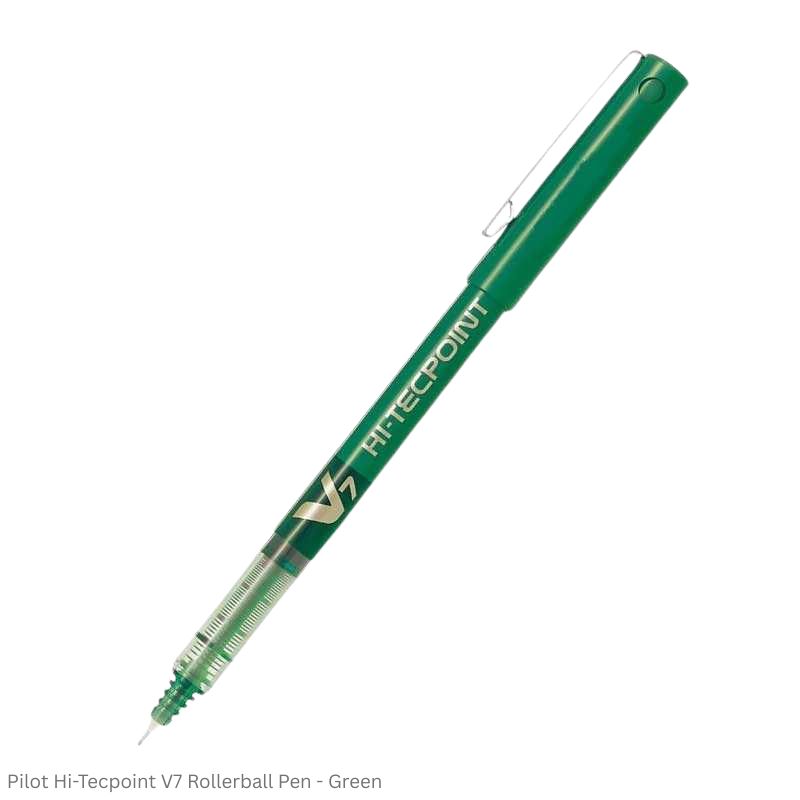Pilot Hi-Tecpoint V7 Rollerball Pen in 4 different colors