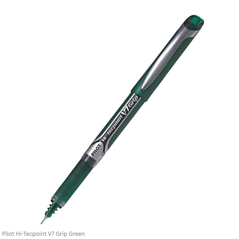 Pilot Hi-Tecpoint V7 Grip Liquid Ink Rollerball Pen in 4 different colors