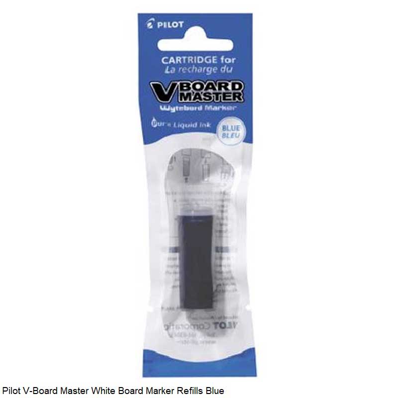 Ink Cartridge for Pilot V Board Master - White Board Marker Ink in 4 Different Colours