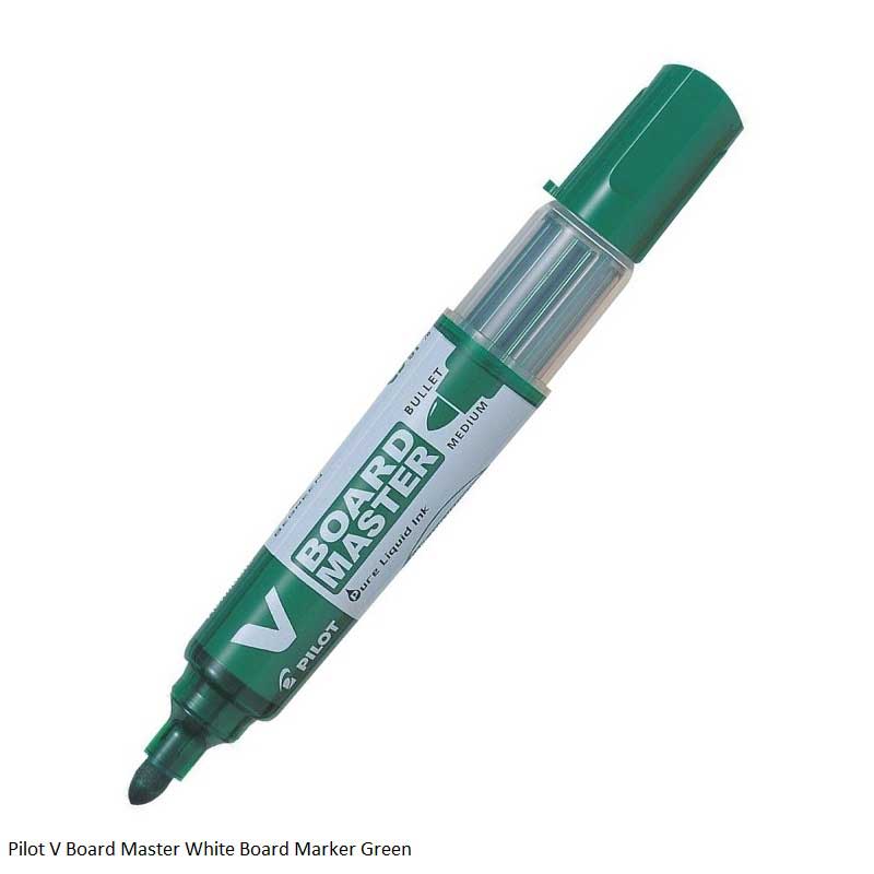 V Board Master Pilot - White Board Marker in 4 Different Colours