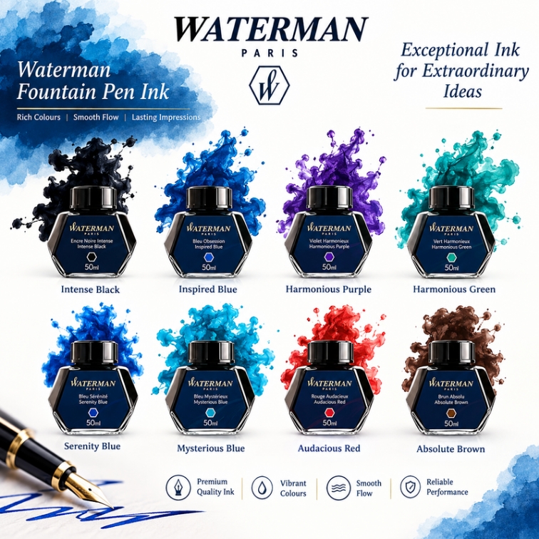 Waterman Fountain Pen Ink