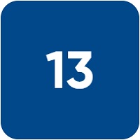13 Blue