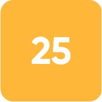 25 Juicy Orange