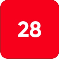 28 Red