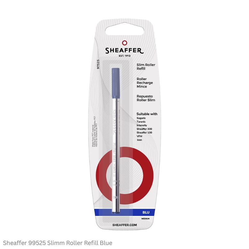 Sheaffer Slim Rollerball Refill Ink Black and Blue Medium Point